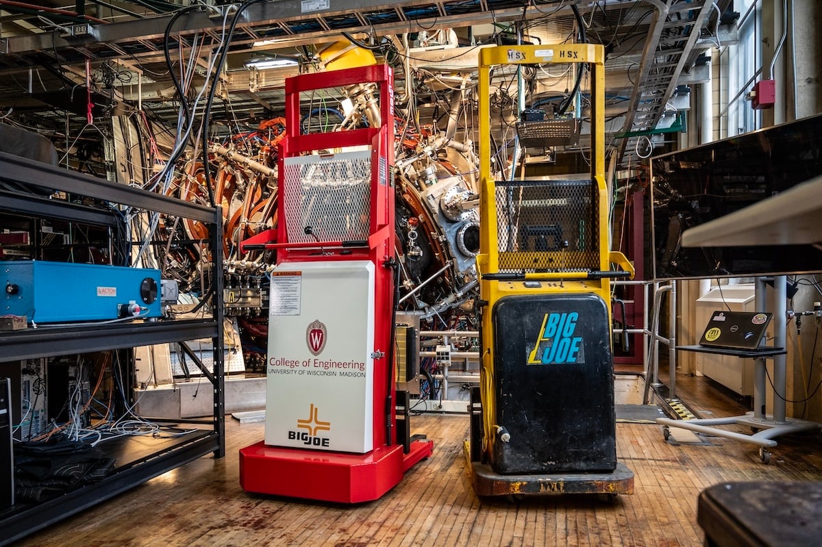 Big Joe Donates Custom Walkie Stacker to University of Wisconsin-Madison’s College of Engineering 1 Big Joe Donates Custom Walkie Stacker to University of Wisconsin-Madison’s College of Engineering 1